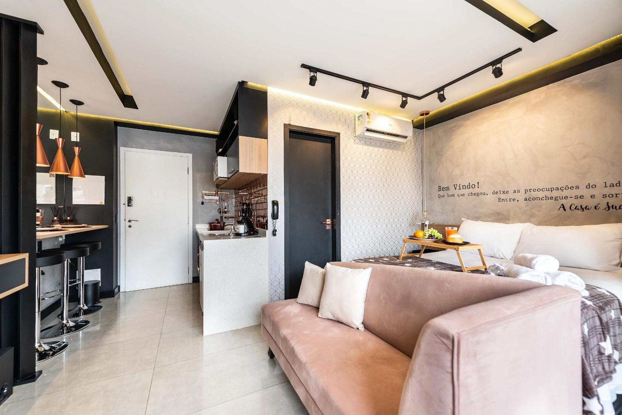 Ms906 Studio Aconchegante Na Bela Vista Com Vaga São Paulo Exteriér fotografie