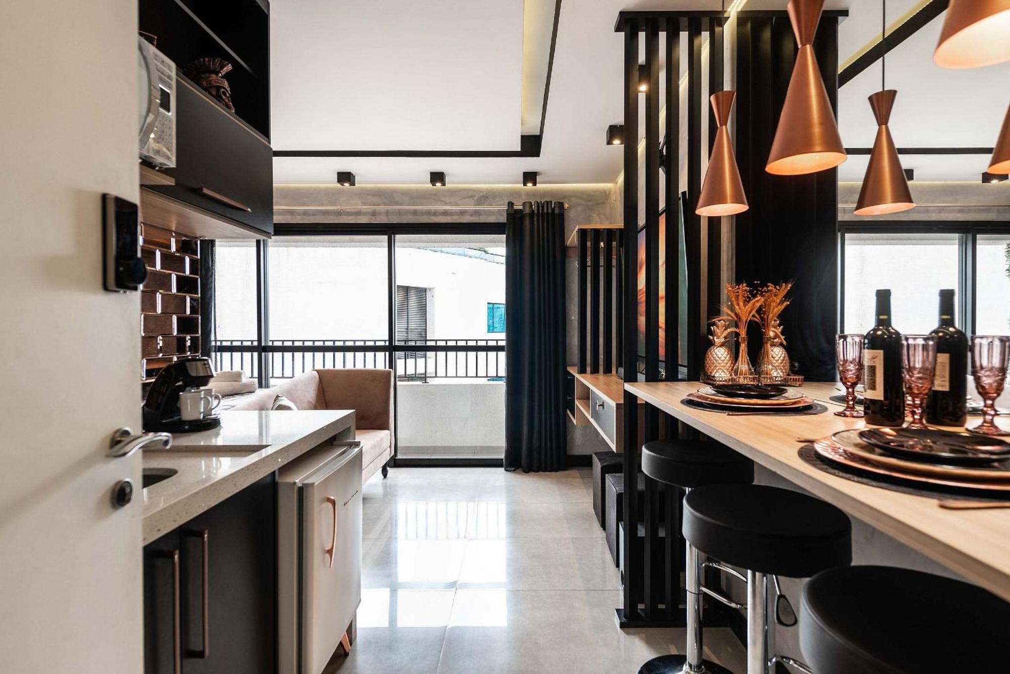 Ms906 Studio Aconchegante Na Bela Vista Com Vaga São Paulo Exteriér fotografie