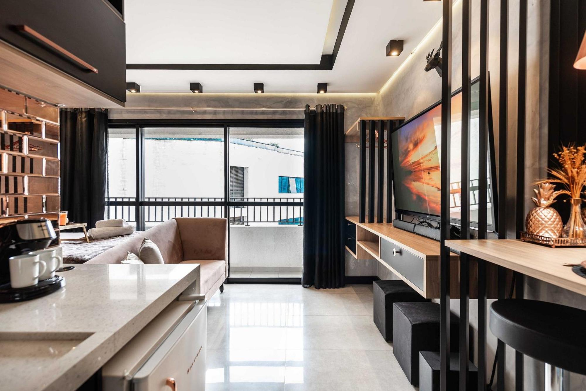 Ms906 Studio Aconchegante Na Bela Vista Com Vaga São Paulo Exteriér fotografie