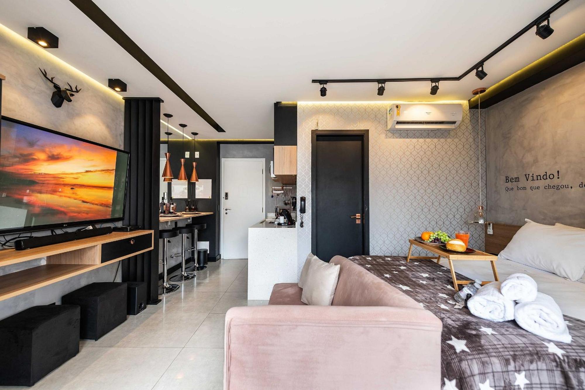 Ms906 Studio Aconchegante Na Bela Vista Com Vaga São Paulo Exteriér fotografie