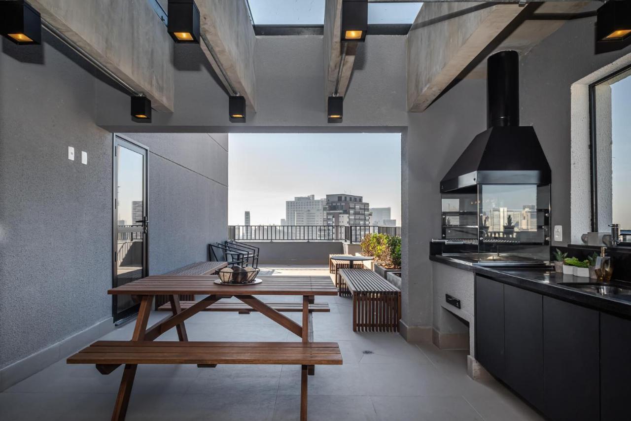 Ms906 Studio Aconchegante Na Bela Vista Com Vaga São Paulo Exteriér fotografie